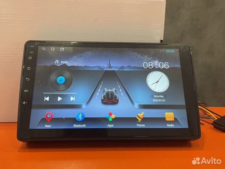 Магнитола на андроиде для Hyundai Elantra, Avente