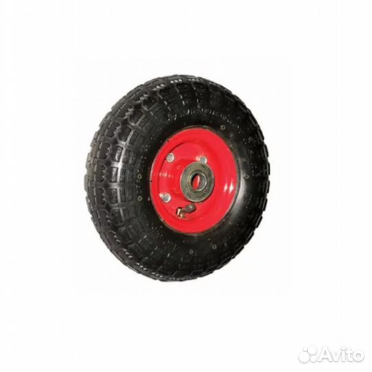 Колесо пневмо 4.10/3.50-4 диаметр оси 16мм симмет