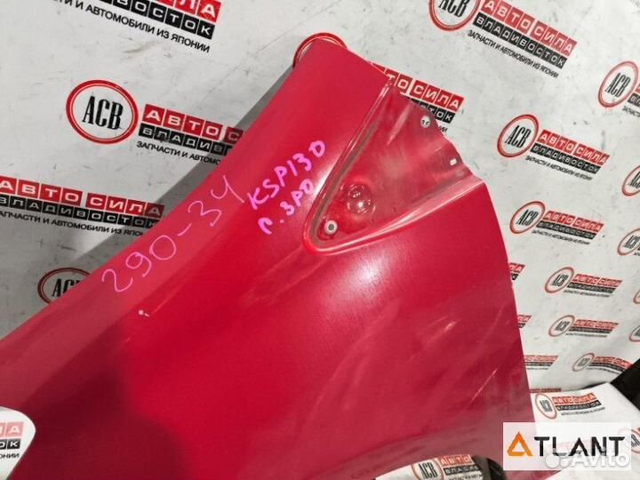 Крыло переднее левое toyota vitz