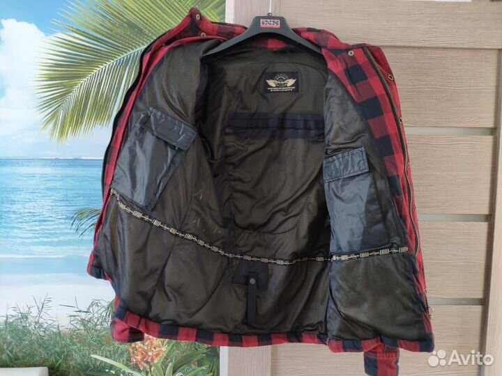 Мотокуртка в виде рубашки