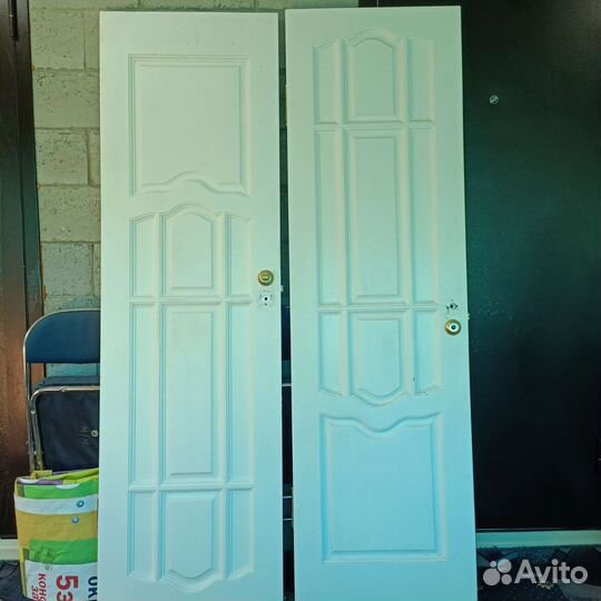 Дверь межкомнатная дерево 60200 2 шт, 80200 1 шт