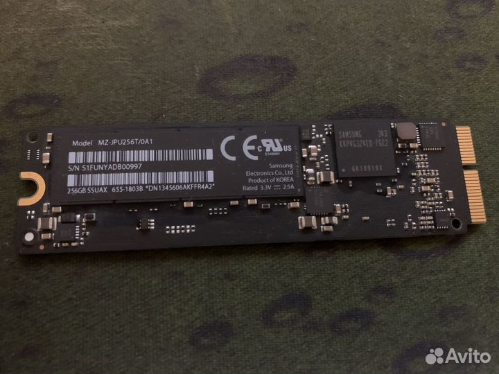 SSD 256 GB Macbook MZ-JPU256T/0A1