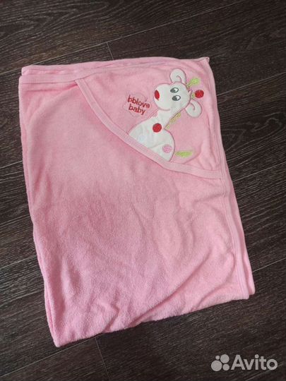 Полотенце конверт новое детское