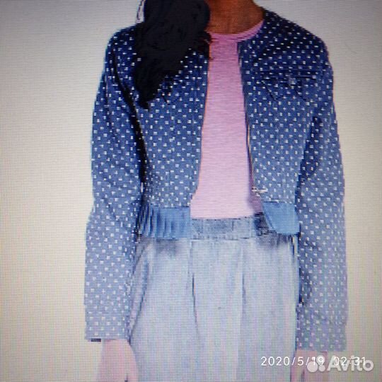 Легкий жакет для девочки рост 140 Польша