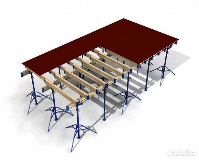 Фанера ламинированная для опалубки