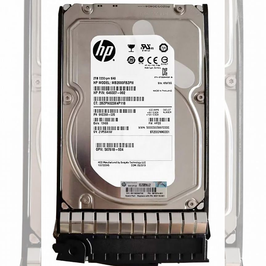 [AW590A] Жесткий Диск Hp Eva 602119-001 2tb Sas Aw590a