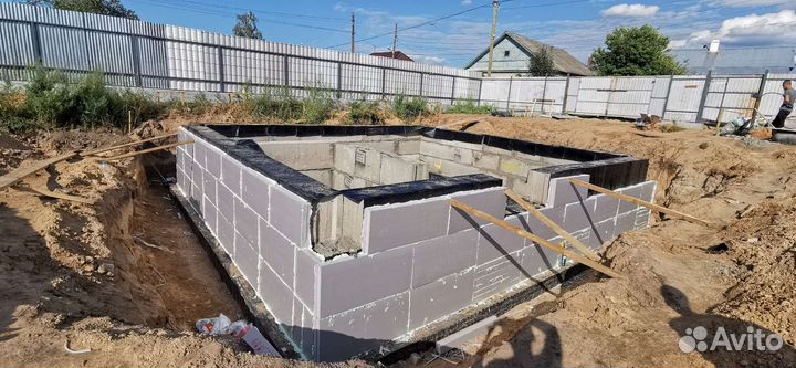 Фундаментные работы