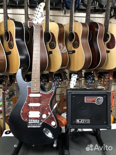 Электрогитара Cort G110 + комбо Joyo DC-15,комплек