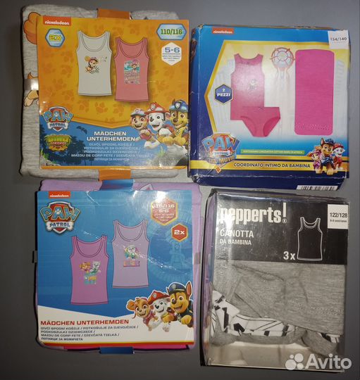 Детское нижнее белье