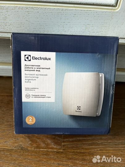 Вентилятор вытяжной electrolux argentum eafa-100