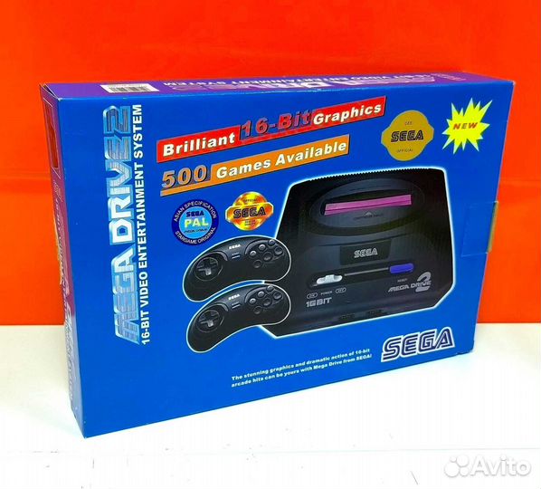 Игровая приставка Sega Mega Drive II