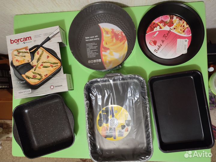 Новая красивая посуда для кухни, на фото не всё