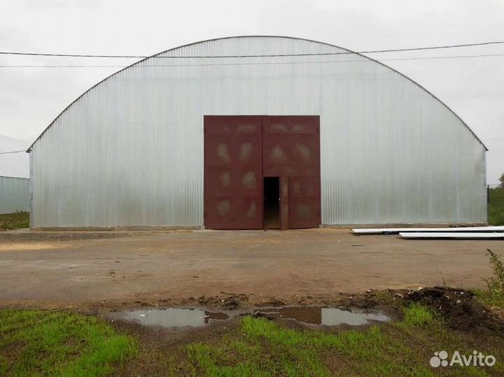 Ангары от производителя под ключ. Размер 22х50м