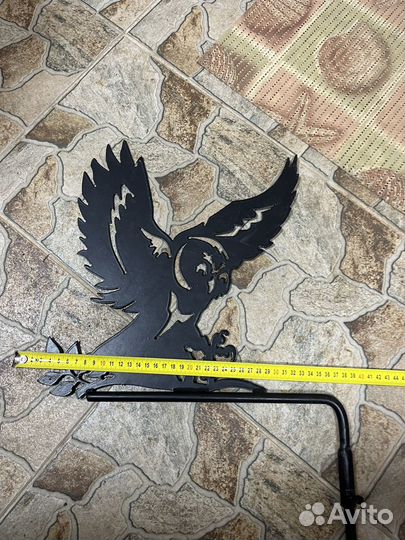 Флюгер на крышу сова