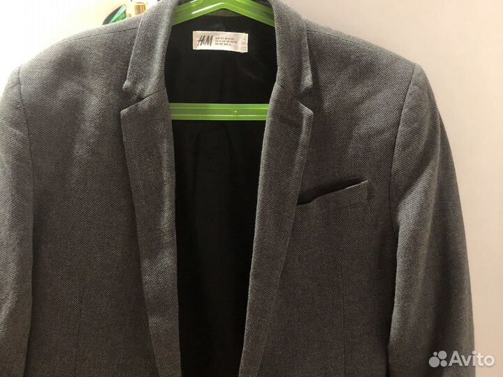 Пиджак hм,рубашка и брюки