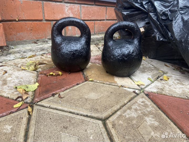 Гири 32кг 16кг