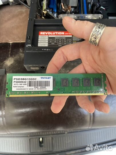 Оперативная память ddr3 patriot 8Gb 13332