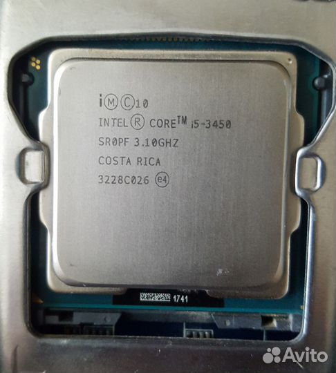 Процессор - intel core i5-3450