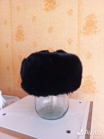 Норковая шапка мужская