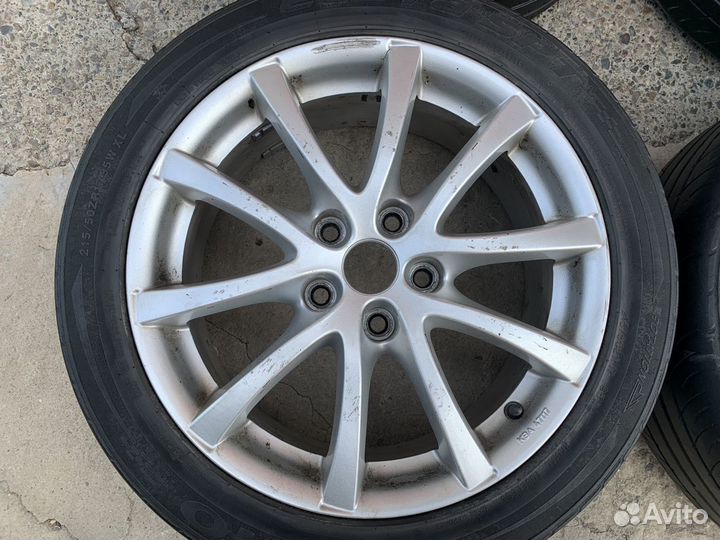 Диски R17x7 Borbet 5/114,3 is 50 Dia 67,1