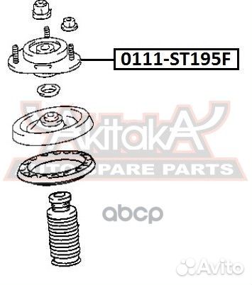 Опора амортизатора перед прав/лев 0111ST195
