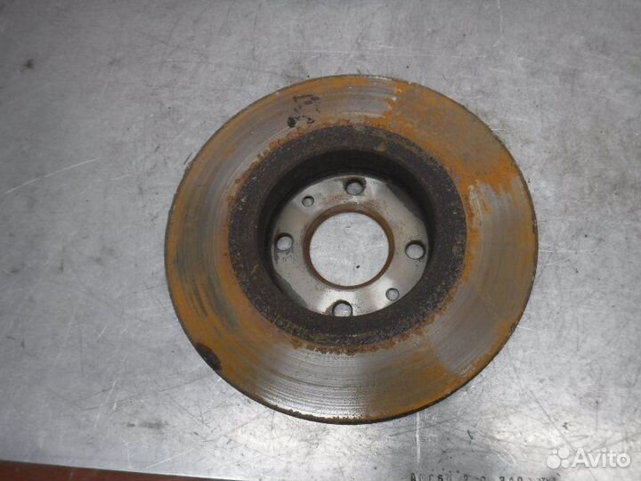 Тормозной диск передний левый Nissan Almera G15