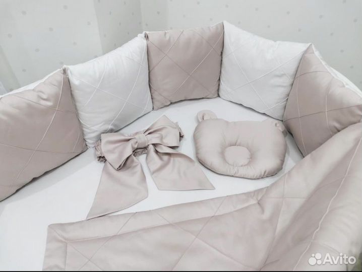 Бортики в детскую кроватку