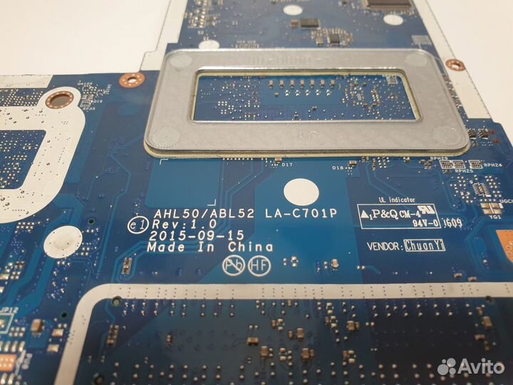 Материнская плата HP 250 G4 LA-C701P неисправная