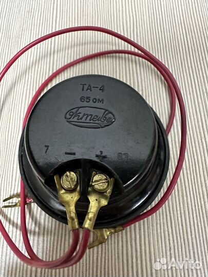 Наушник та-4 Октава зип для ремонта