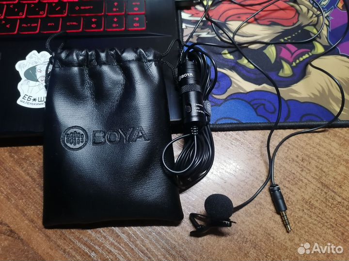 Петличный микрофон Boya