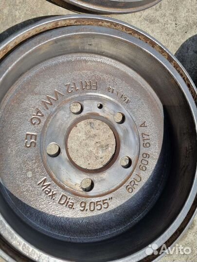 Барабан в сборе. Шкода рапид Фольксваген поло