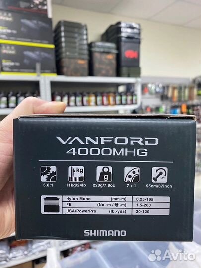 Катушка Shimano Vanford 4000M HG
