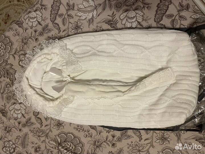 Конверт для новорождённого на выписку весна лето