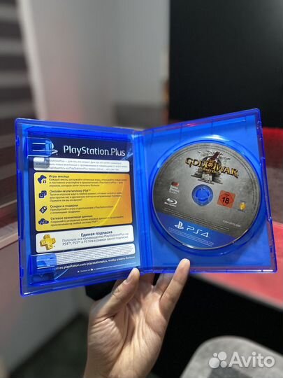 Диски на ps4 God Of War 3 обновленная версия