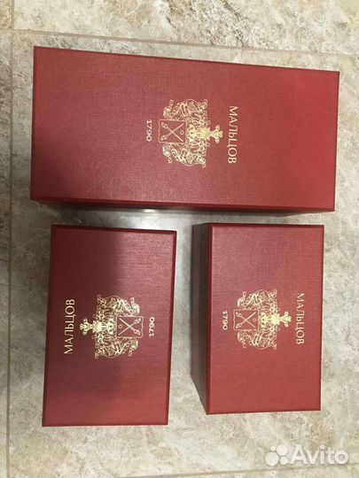 Набор чайный.Хрусталь