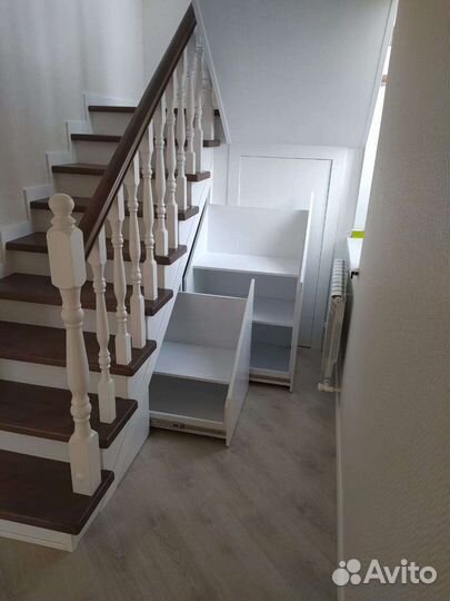 Обшивка лестниц