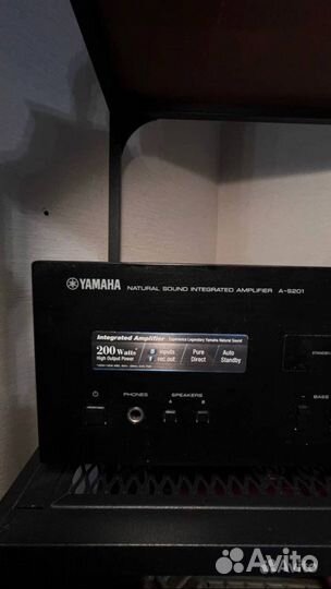 Усилитель Yamaha A-S201 Black и yamaha ns-6490
