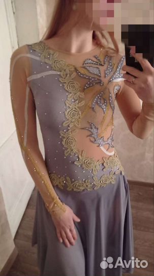 Платье,костюм для выступления, танцев 44