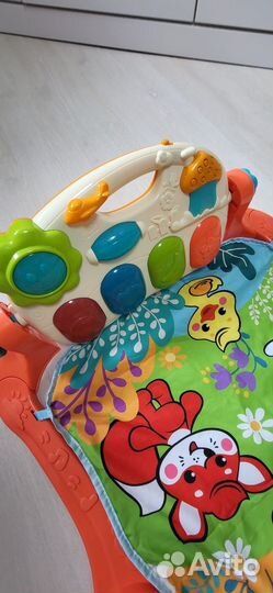 Развивающий коврик интерактивный