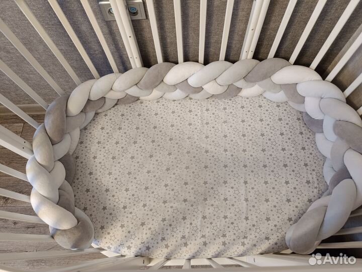 Бортик косичка