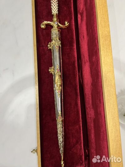 Кортик «Адмиралтейский« сувенирный 187 рубинов