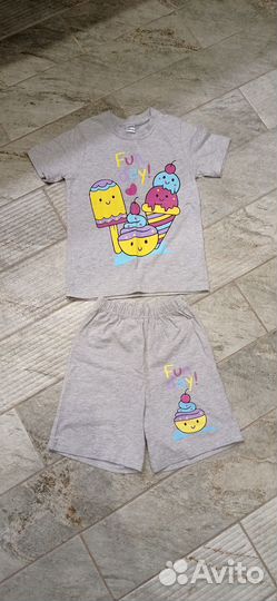 Пакет одежды для девочки 98 104 см