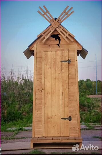 Дачный туалет с установкой SHP796