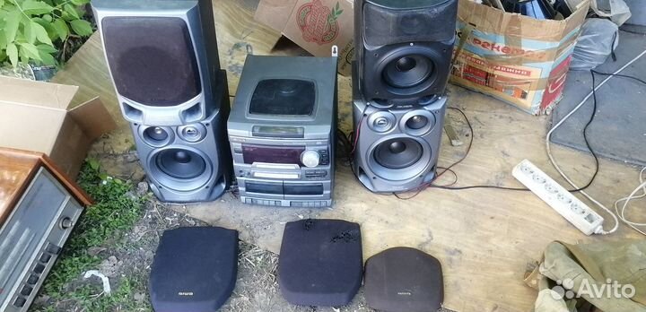 Музыкальный центр aiwa 4 колонки