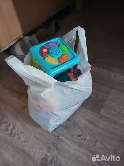 Игрушки пакетом от 0 до года
