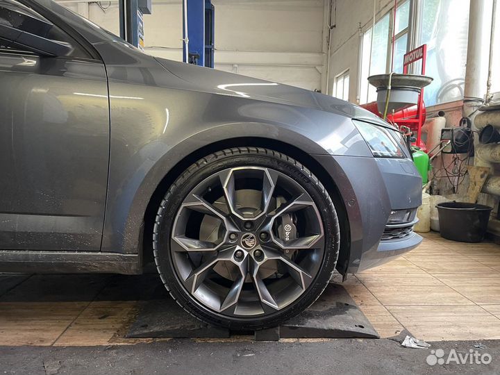 Тормоза передние vw golf mk7, mqb