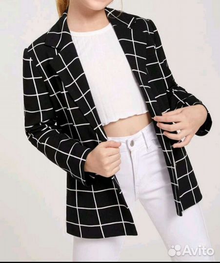 Пиджак для девочки новый
