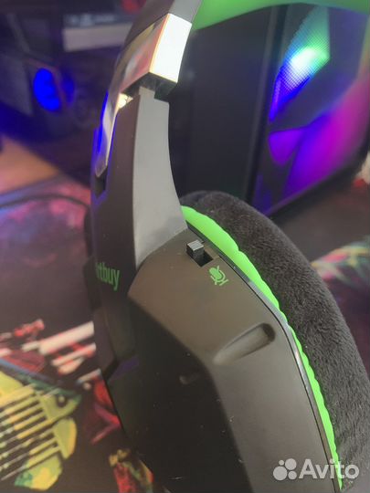 Игровые наушники с микрофоном