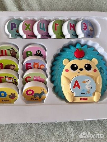 Музыкальный развивающий Ежик