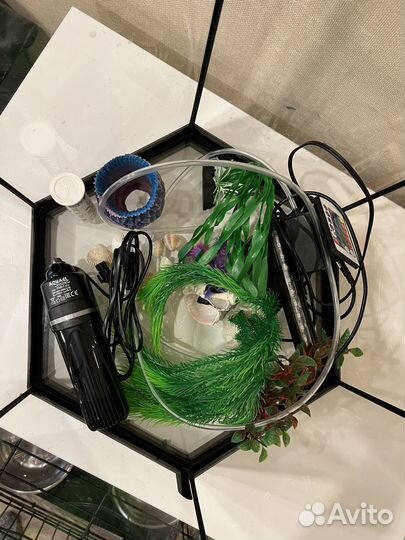 Аквариум Aquael Hexa-Set 60 шестигранный аквариум